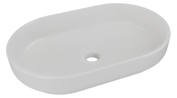 Comad Keramické umývadlo na dosku RIVER 2 CONCRETE GREY MATT UN 55, sivá