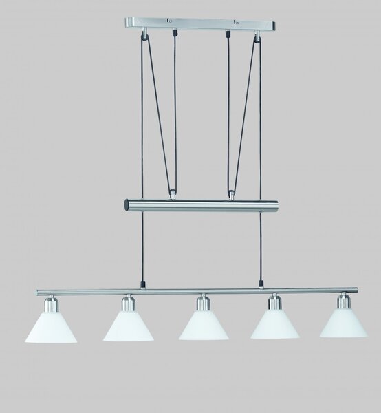 TRIO 3751051-07 Stamina závesné svietidlo E14 5x40W