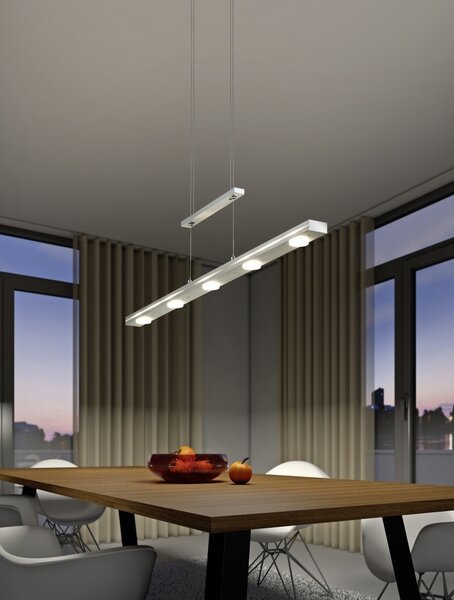TRIO 379190707 Lacalut závesné svietidlo LED 7x4W 350L 3000 + 5000K