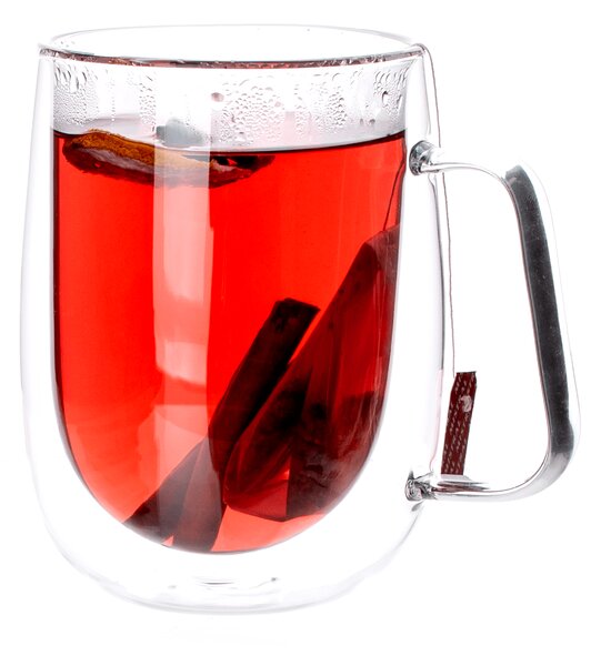 KONDELA Termo pohár na čaj, kakao, mlieko, set 2 ks, 480 ml, HOTCOLDER TYP 26