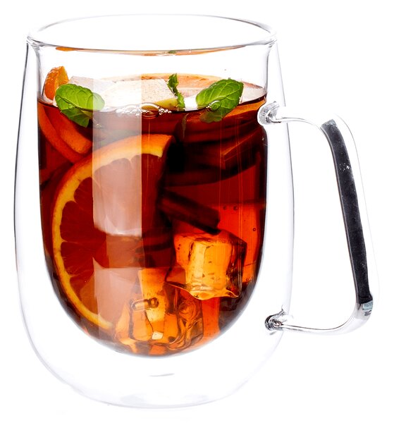 KONDELA Termo pohár na čaj, kakao, mlieko, set 2 ks, 480 ml, HOTCOLDER TYP 26