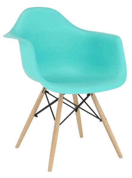 Jedálenská stolička Damen New - mentolová / buk