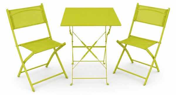 Linder Exclusiv Záhradná súprava BISTRO SET Zelená