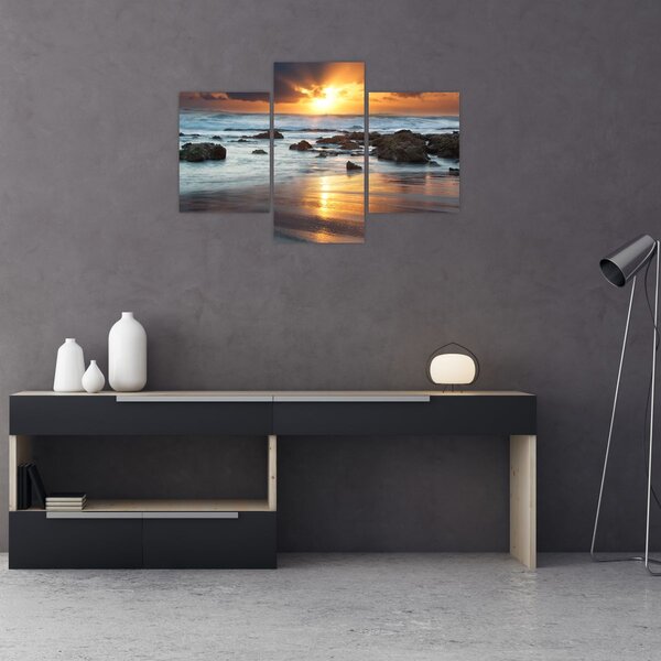 Obraz - More zaliate slnkom (90x60 cm)