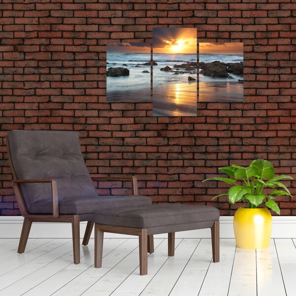 Obraz - More zaliate slnkom (90x60 cm)