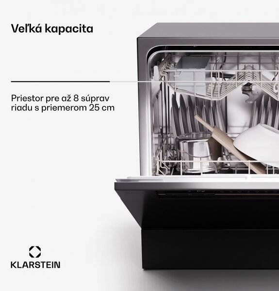 Klarstein Amazonia Eco 8, umývačka riadu