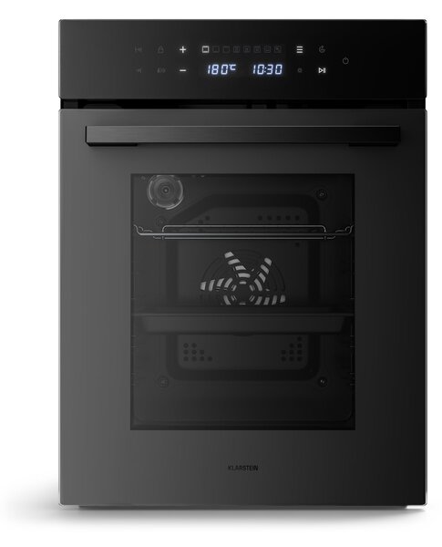Klarstein Velaire vstavaná rúra | 49 l | Trieda energetickej účinnosti A | 2350 W | Čierna | 45 cm
