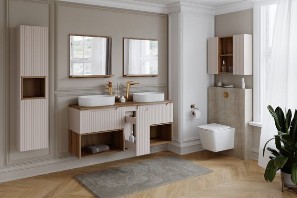 Comad Set kúpeľňového nábytku Nova Cashmere 60 kašmír mat
