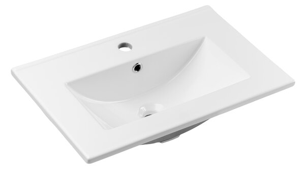 Comad Nábytkové keramické umývadlo UM-2060RB DANCE 60, 62x40 cm, biela lesklá