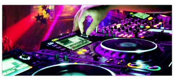 Obraz - DJ (120x50 cm)