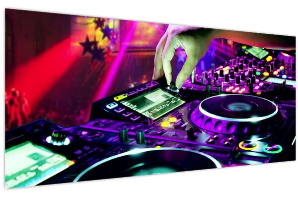 Obraz - DJ (120x50 cm)