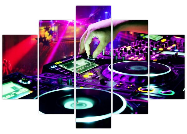Obraz - DJ (150x105 cm)