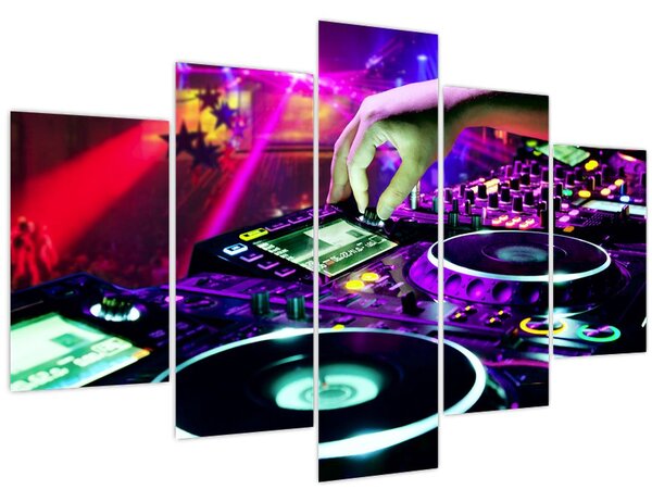 Obraz - DJ (150x105 cm)