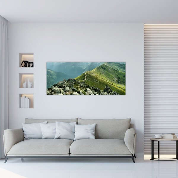 Obraz - Horská krajina (120x50 cm)