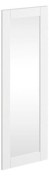 Zrkadlo, borovica, farba biela, séria Belluno Elegante, rozmer 130 x 47 cm