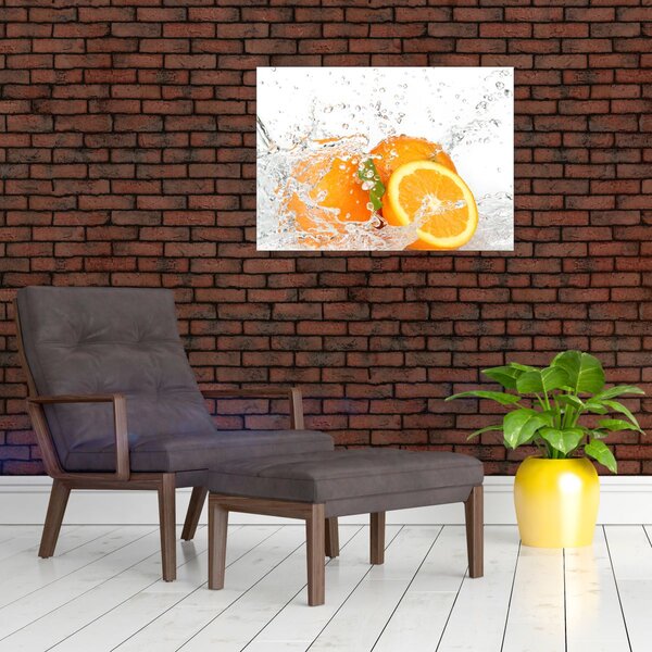 Obraz - Šťavnaté pomaranče (70x50 cm)