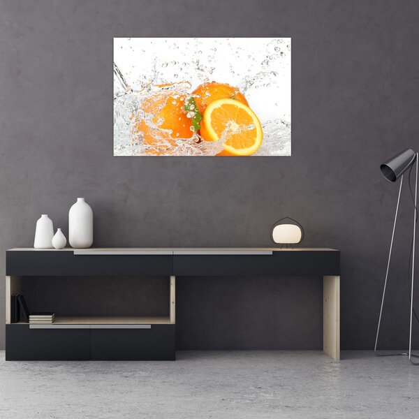 Obraz - Šťavnaté pomaranče (90x60 cm)