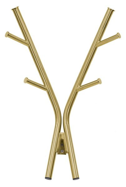 Nástenný vešiak v zlatej farbe Leitmotiv Deer