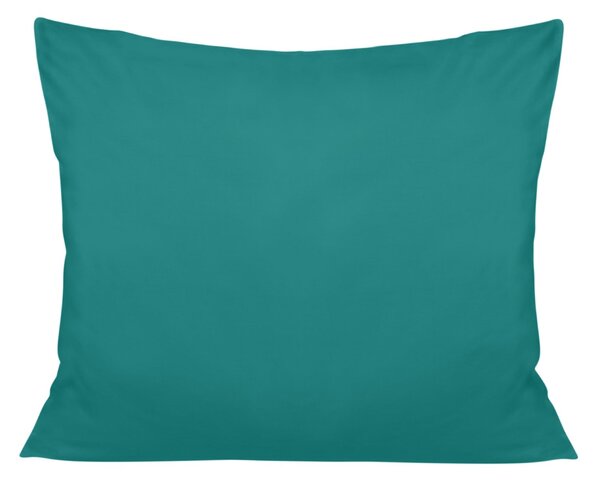 SATÉNOVÁ DEKORAČNÁ OBLIEČKA NA VANKÚŠ SATYNLOVE 40X60 CM TMAVOTYRKYSOVÁ