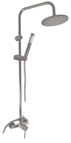 Slezák - RAV Sprchový komplet so zmiešavacou batériou SEINA - SE982.5/7-61MGL, Metal Grey lesk