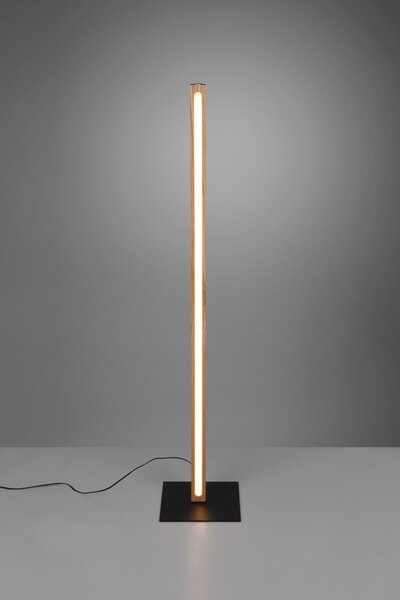 Trio 426410130 LED stojacie svietidlo Bellari 1x20W | 2300lm | 3000K - funkcia 4level switch, drevo