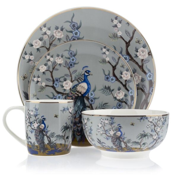 Porcelánový tanier Ashley 1, (fi) 26 cm, viacfarebný
