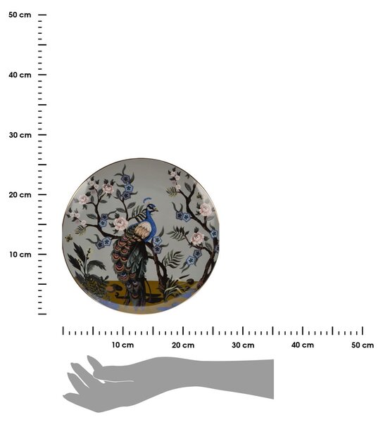 Porcelánový tanier Ashley 1, (fi) 26 cm, viacfarebný