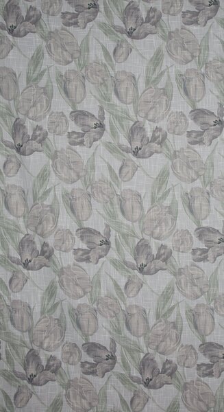 ZÁVES NA KRÚŽKOCH MILLIE 140X250 CM KVETY