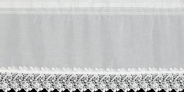 Dekorstudio Záclona MARLENA s riasiacou páskou 150x40cm - biela