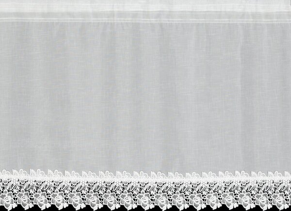 Dekorstudio Záclona MARLENA s riasiacou páskou 150x70cm - biela