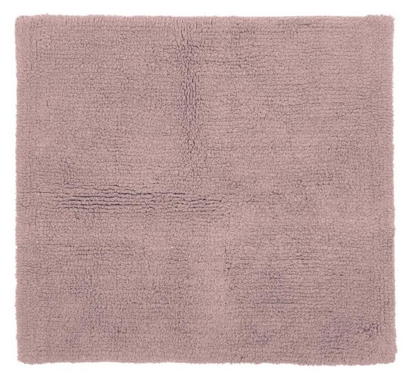 Ružová bavlnená kúpeľňová predložka Tiseco Home Studio Luca, 60 x 60 cm