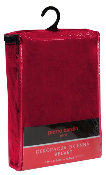 ZATEMŇOVACÍ ZÁVES NA PÁSKE PIERRE CARDIN SIBEL 140 X 270 CM BORDOVÁ