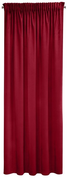 ZATEMŇOVACÍ ZÁVES NA PÁSKE PIERRE CARDIN SIBEL 140 X 270 CM BORDOVÁ
