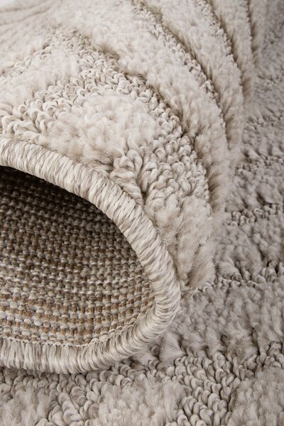 Koberec Boston 8025 BEIGE rozmery koberec: 60x100 cm