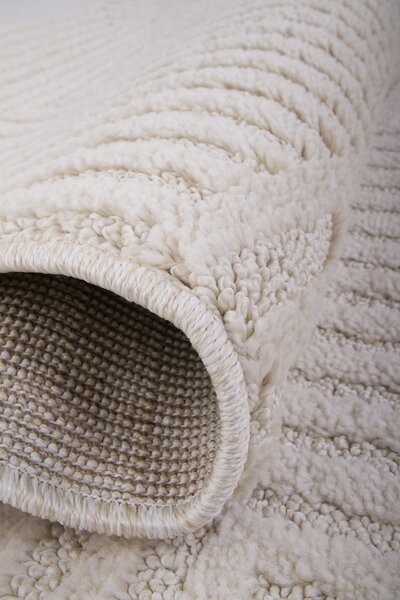 Koberec Boston 7967 WHITE rozmery koberec: 60x100 cm