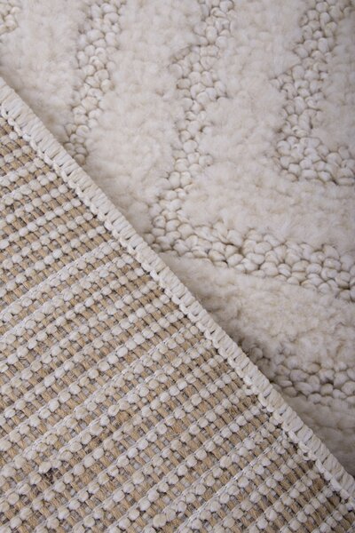 Koberec Boston 7967 WHITE rozmery koberec: 60x100 cm
