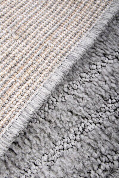 Koberec Boston 7967 L GREY rozmery koberec: 60x100 cm