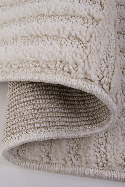 Koberec Boston 7967 WHITE rozmery koberec: 60x100 cm