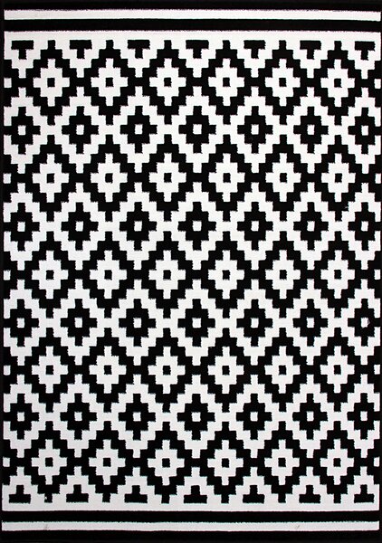 Koberec Gold WHITE 1223/18 rozmery koberec: 80x150 cm