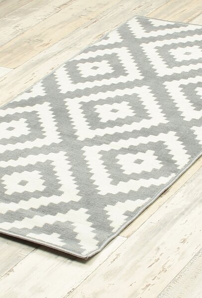 Koberec Gold WHITE 1204/19 rozmery koberec: 80x150 cm