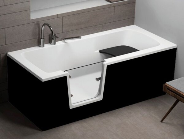 Bočný krycí panel k vani s dvierkami Polimat AVO/OVI/VOVO 140-180 KPS POLIMAT-Farba: Biela, POLIMAT-Rozmery: 70x57 - pre vane: Avo/Vovo 140