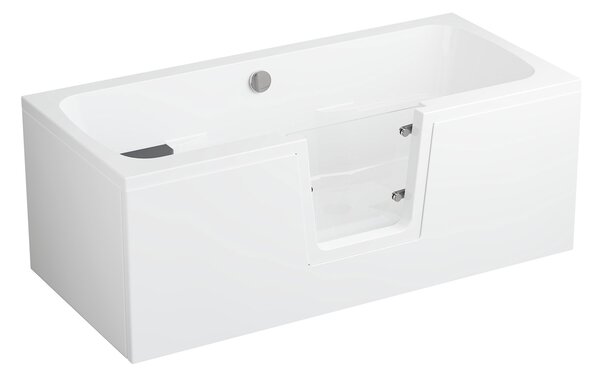 Bočný krycí panel k vani s dvierkami Polimat AVO/OVI/VOVO 140-180 KPS POLIMAT-Farba: Biela, POLIMAT-Rozmery: 70x57 - pre vane: Avo/Vovo 140