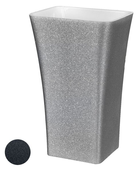 Besco Voľne stojace umývadlo z liateho mramoru Assos Glam G UM VS 52x41x85 cm