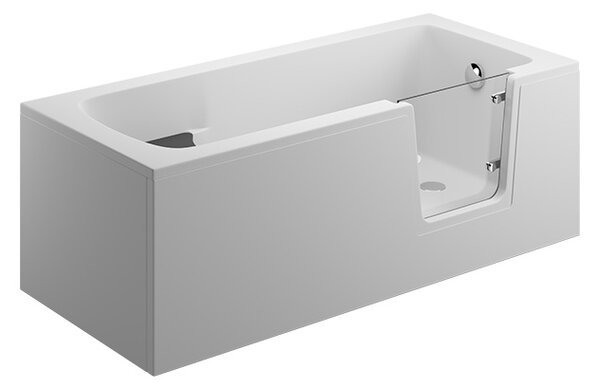 Bočný krycí panel k vani s dvierkami Polimat AVO/OVI/VOVO 140-180 KPS POLIMAT-Farba: Biela, POLIMAT-Rozmery: 70x57 - pre vane: Avo/Vovo 140