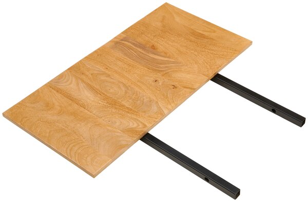 JEDÁLENSKÝ STÔL, mangové drevo, prírodná farba, 140/80/76 cm MID.YOU - Online Only jedálne, Online Only