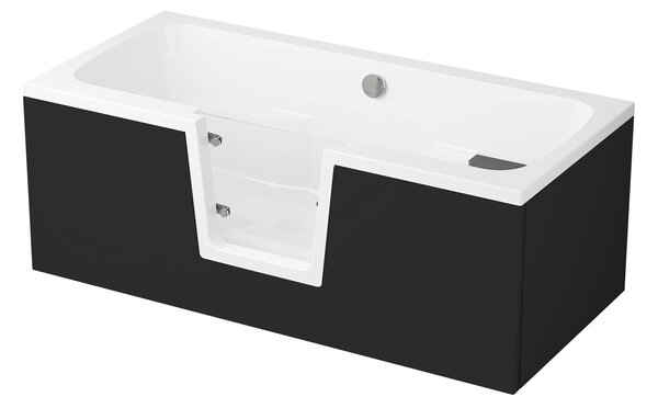 Bočný krycí panel k vani s dvierkami Polimat AVO/OVI/VOVO 140-180 KPS POLIMAT-Farba: Biela, POLIMAT-Rozmery: 70x57 - pre vane: Avo/Vovo 140