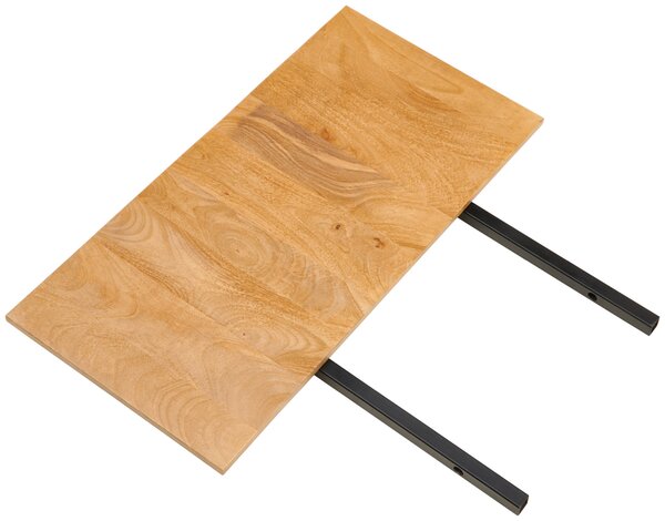 JEDÁLENSKÝ STÔL, mangové drevo, prírodná farba, 120/80/76 cm MID.YOU - Online Only jedálne, Online Only