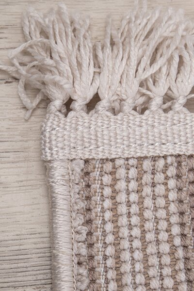 Koberec Benita 092A D.BEIGE/CREAM rozmery koberec: 60x100 cm