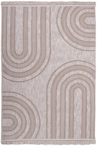 Koberec Benita 092A D.BEIGE/CREAM rozmery koberec: 60x100 cm