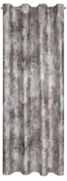 ZATEMŇOVACÍ ZÁVES NA KRÚŽKOCH ESTER 140X250 CM VZOROVANÁ